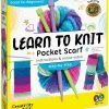 Creativity For Kids Learn To Knit - Pocket Scarf