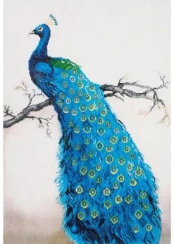 Diamond Dotz Blue Peacock - Facet Art Kit