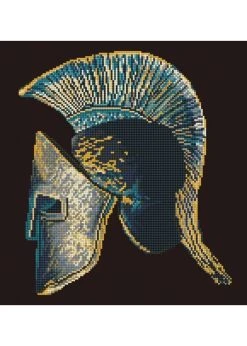 Diamond Dotz Spartan Helmet - Facet Art Kit