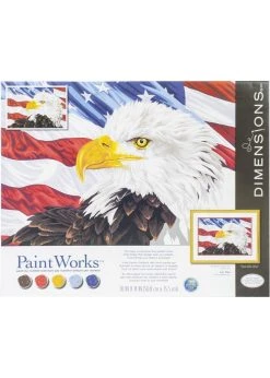 Dimensions Bald Eagle - 14x20 - Paint By Number