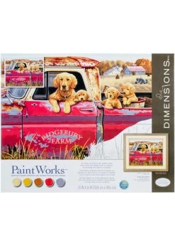 Dimensions Golden Ride - 16x20 - Paint By Number