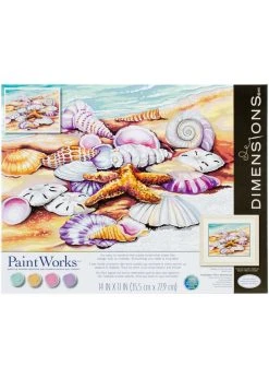 Dimensions Shells - 11x14 - Paint By Number