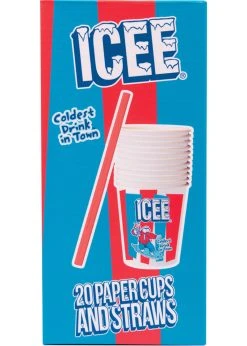 IScream ICEE Cup And Straws