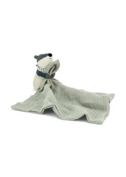 JELLYCAT Little Rambler Badger Soother