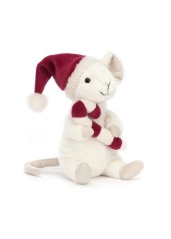 JELLYCAT Merry Mouse Candy Cane