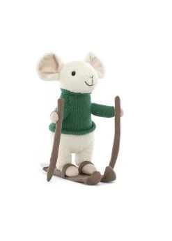 JELLYCAT Merry Mouse Skiing