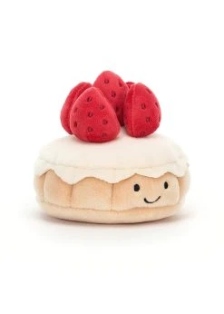 JELLYCAT Pretty Patisserie Tarte Aux Fraises