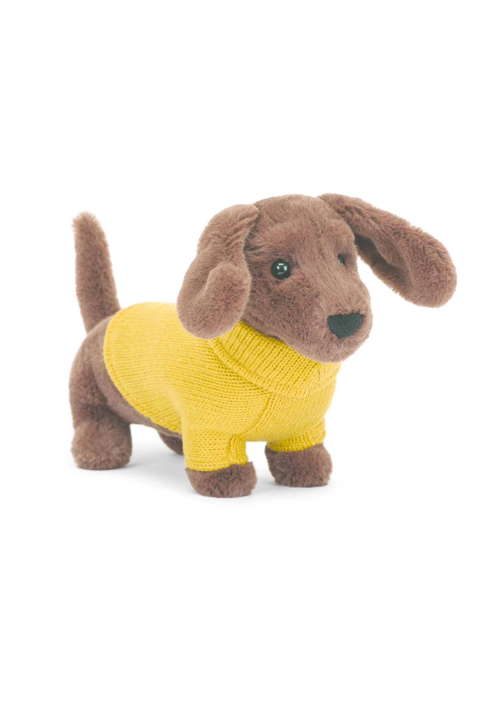 JELLYCAT Sweater Sausage Dog - Yellow