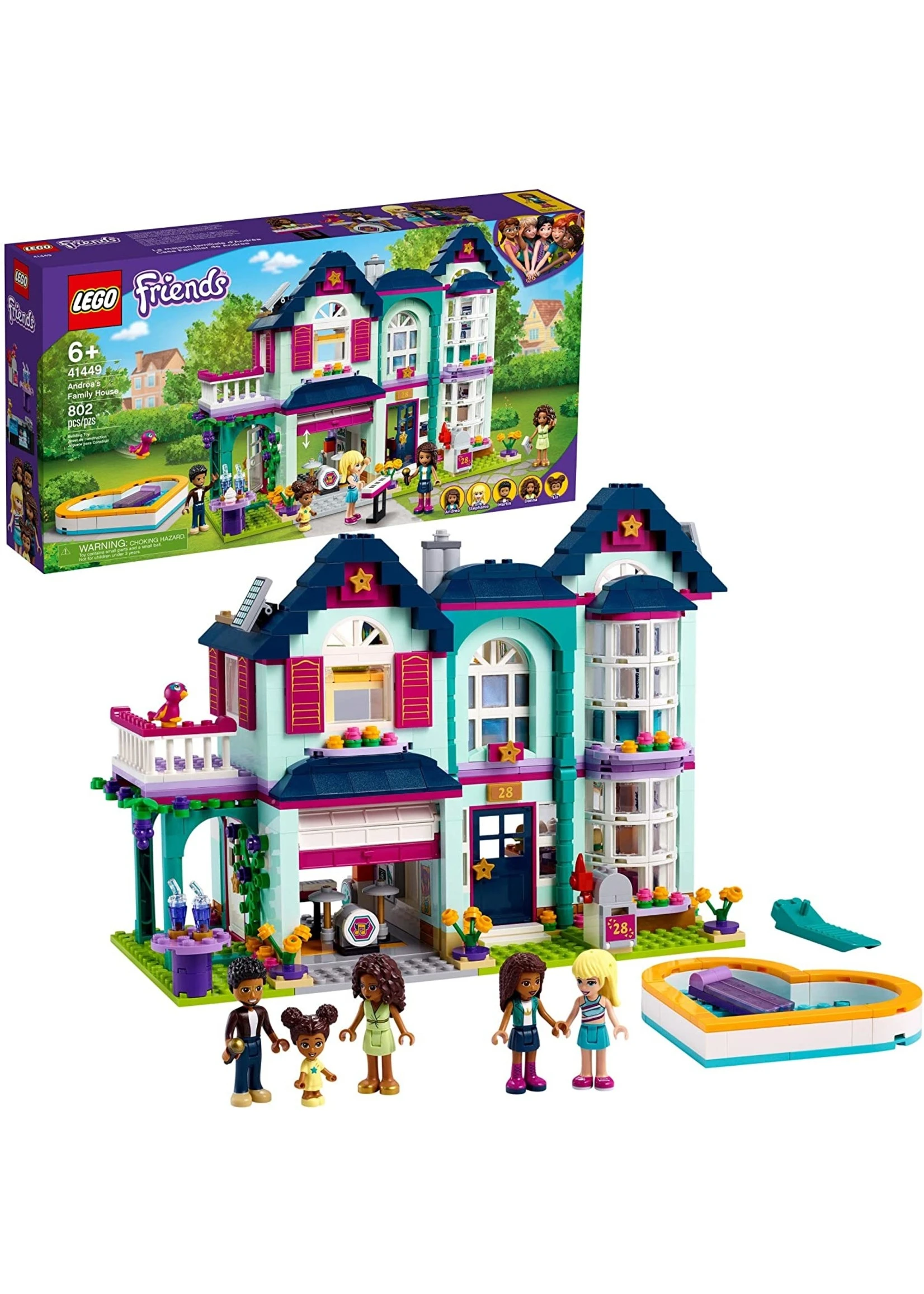 LEGO 41449 - Andrea's Family House - Image 4