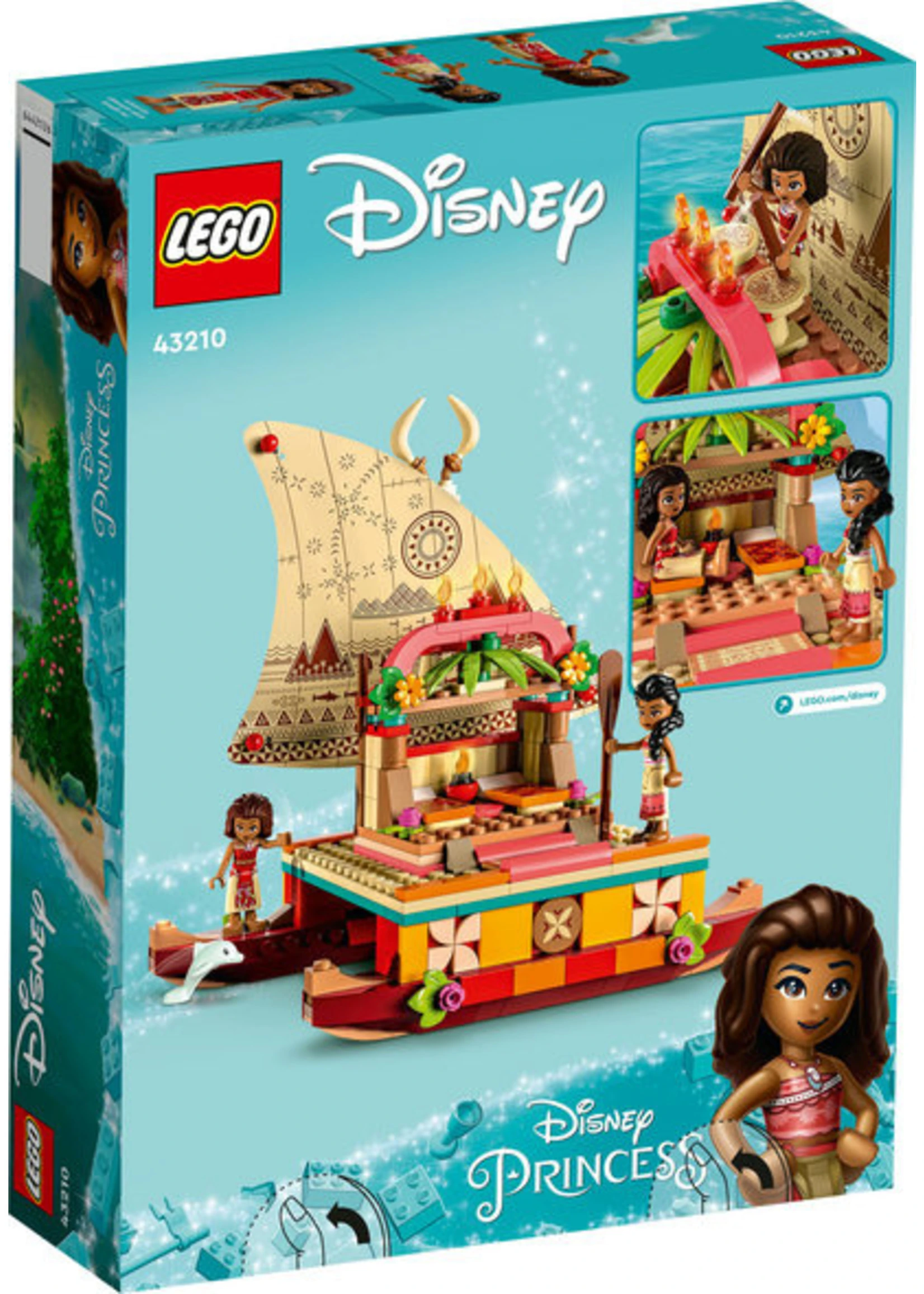 LEGO 43210 - Moana's Wayfinding Boat - Image 2