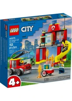 LEGO 60375 - Fire Station And Fire Truck
