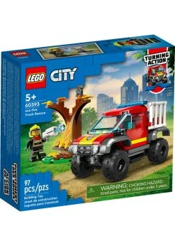 LEGO 60393 - 4 X 4 Fire Truck Rescue