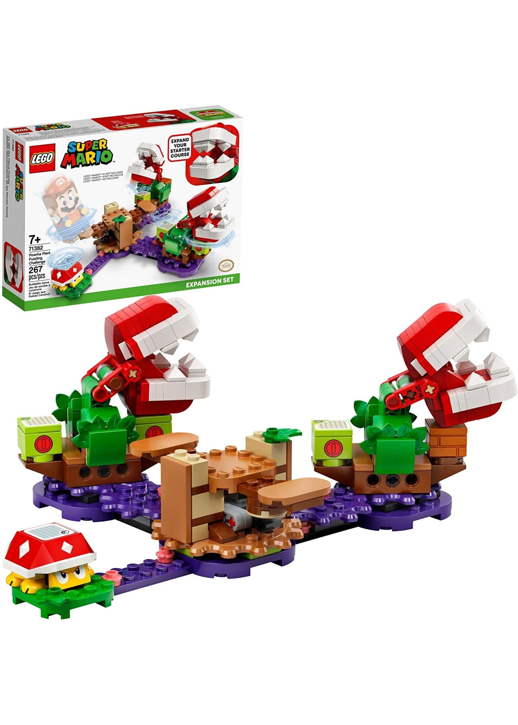 LEGO 71382 - Piranha Plant Puzzling Challenge Expansion Set - Image 6