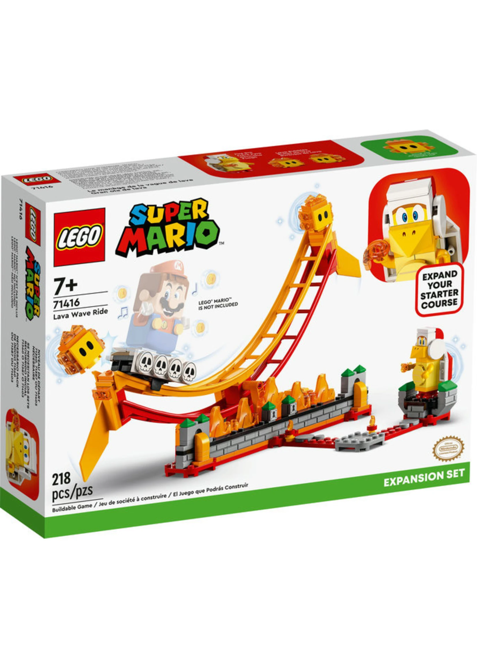 LEGO 71416 - Lava Wave Ride Expansion Set