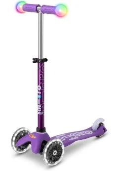 Micro Kickboard Ni Deluxe Magic Scooter - Purple