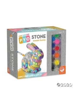 MindWare Paint Your Own: Stone Mosaic Bunny