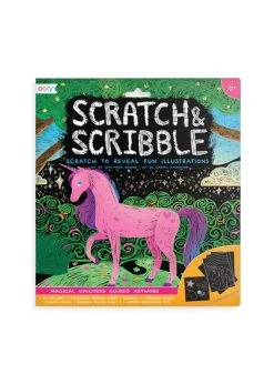 Ooly Scratch & Scribble Magical Unicorn