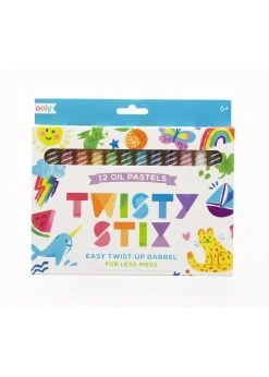 Ooly Twisty Stix Oil Pastels (Set Of 12)