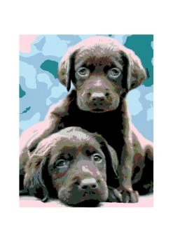 Wise Elk Artwille - Little Friends DIY Paint By Numbers