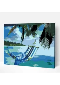 Wise Elk Artwille - Paradise Island DIY Paint By Numbers
