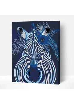 Wise Elk Artwille - Pop Art (Zebra Face) DIY Paint By Numbers