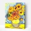 Wise Elk Artwille - Sunflowers (Vase) DIY Paint By Numbers